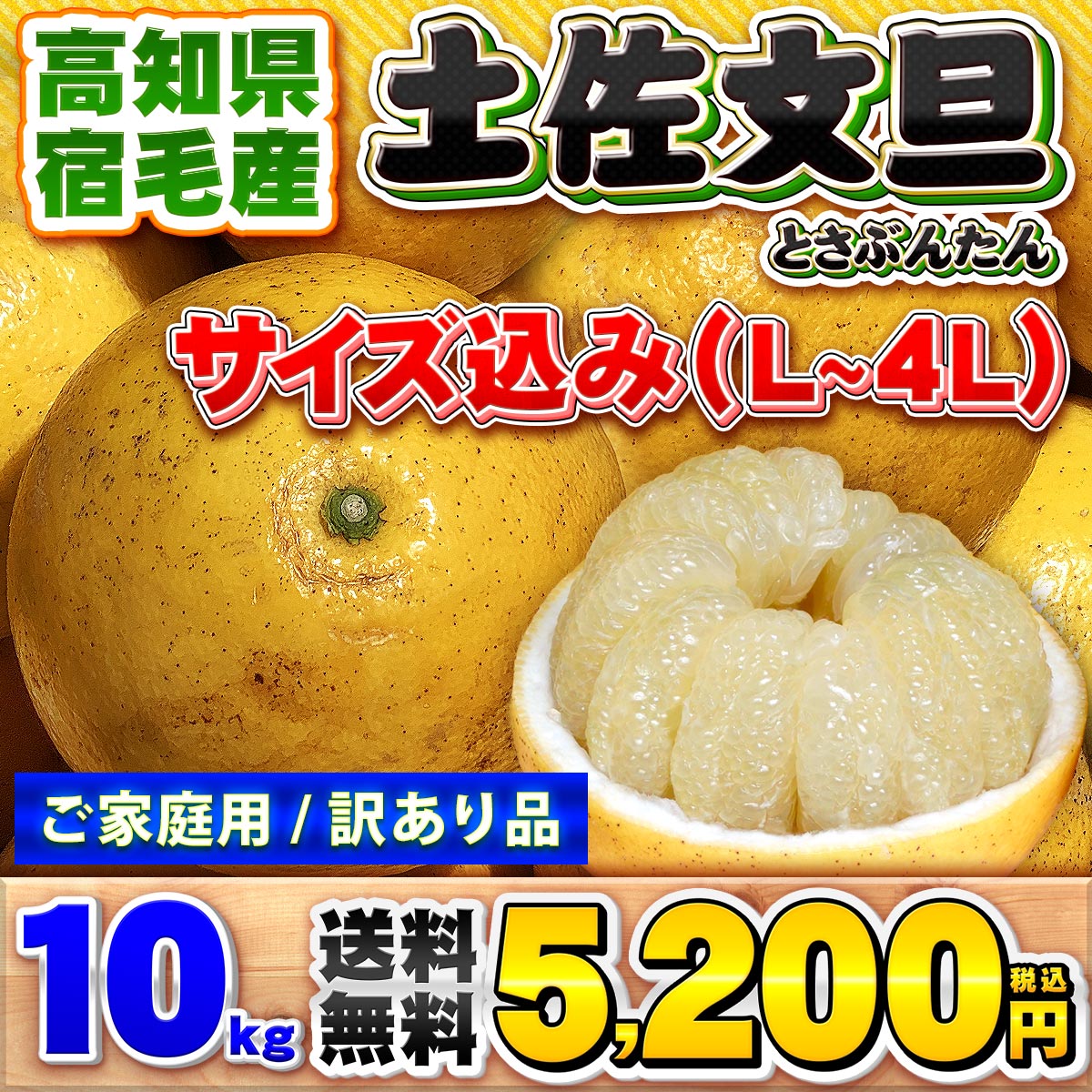 土佐文旦サイズ込み